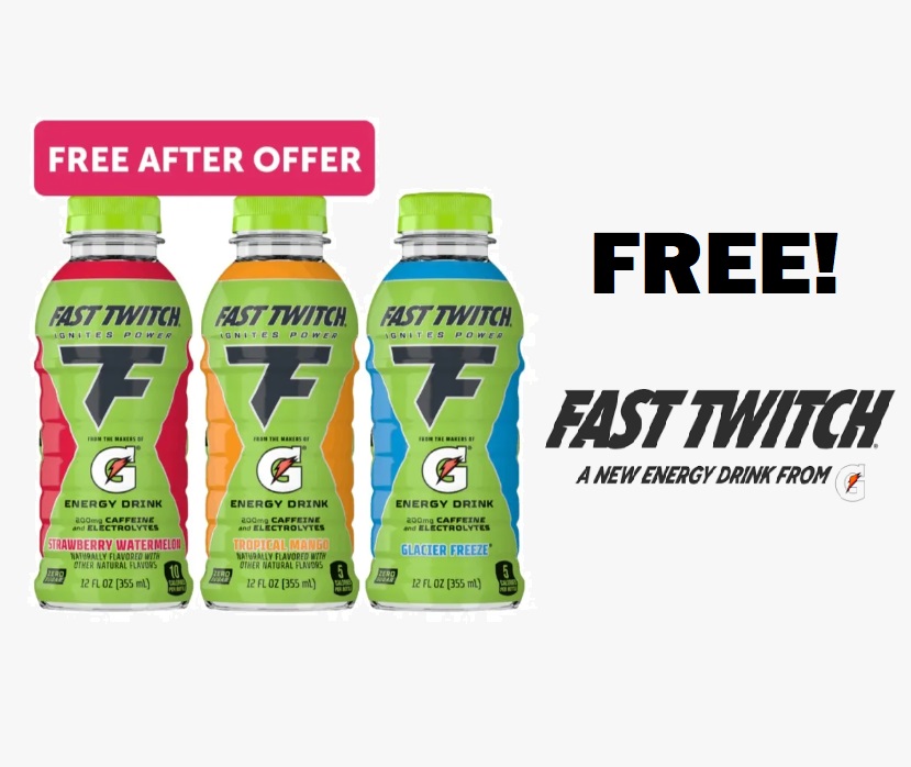 Image FREE Gatorade Fast Twitch Energy Drink