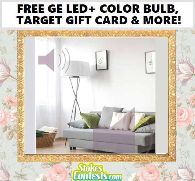 Image FREE GE LED+ Color Bulb, Target Gift Card & MORE!