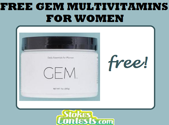 Image FREE GEM Multivitamins for Women