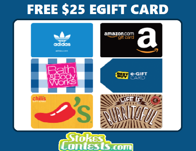 Image FREE $25 eGift Card