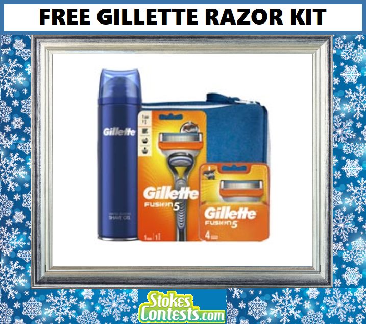 Image FREE Gillette Razor Kit