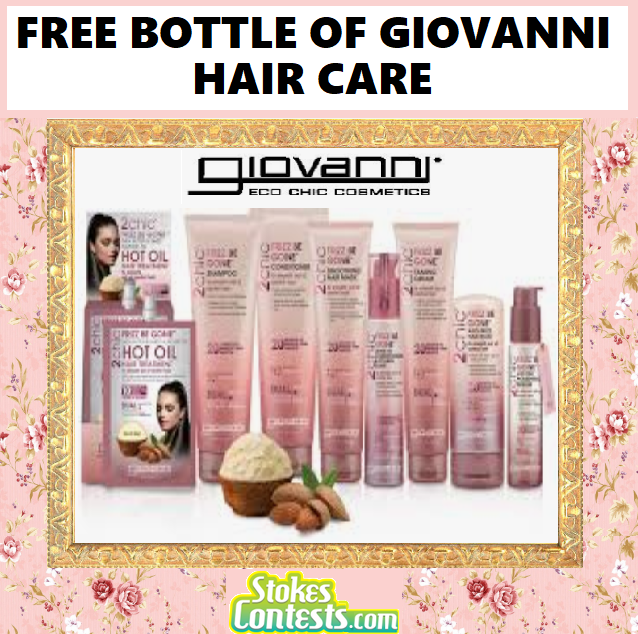 Image 2 FREE Bottles of Giovanni Hair Care