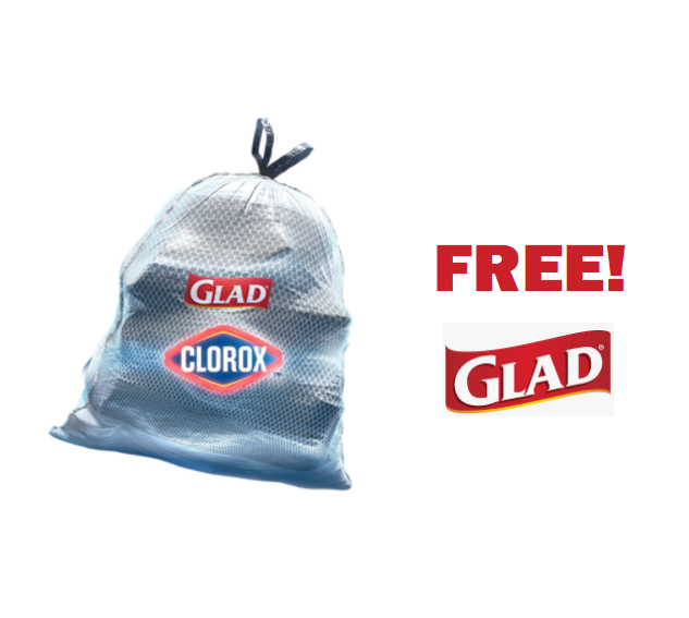 Image FREE Glad ForceFlexPlus With Clorox Bag