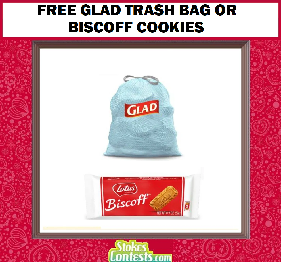 Image FREE Glad Scented Trash Bag Or Biscoff Cookies