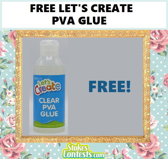 Image FREE Let's Create PVA Glue