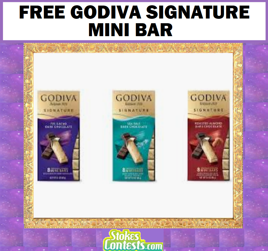Image FREE Godiva Signature Mini Bar