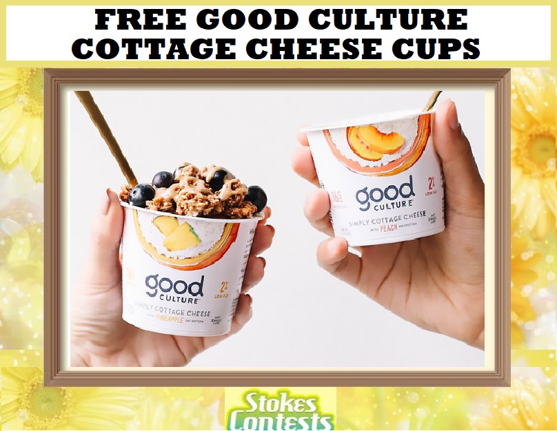 Image FREE Good Culture Cottage Cheese Cups