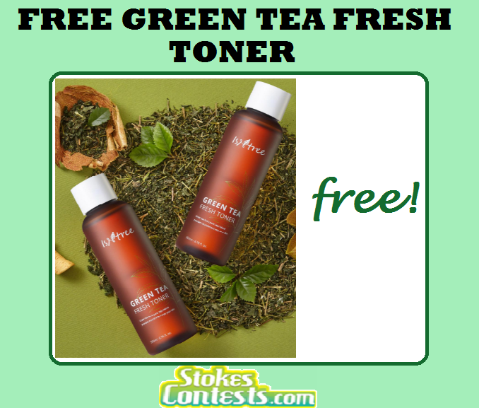 Image FREE Green Tea Fresh Toner