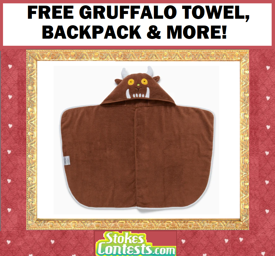 Image FREE Gruffalo Towel, Backpack & MORE!