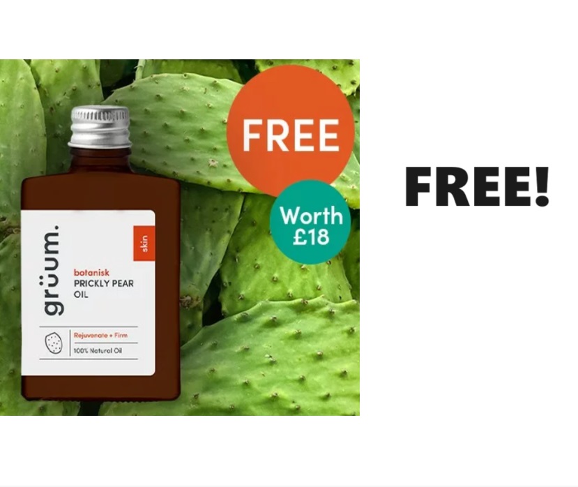 Image FREE Bottle of Prickly Pear Oil! RRP £18!