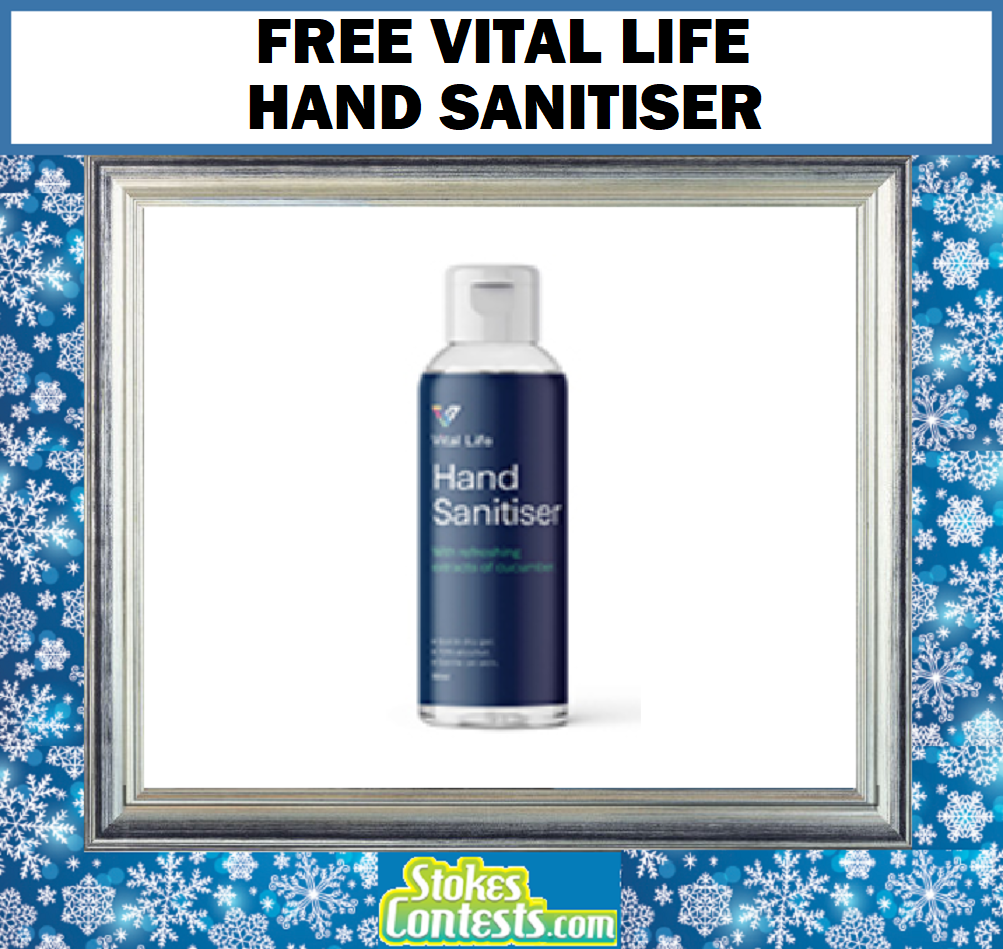 Image FREE Vital Life Hand Sanitiser 