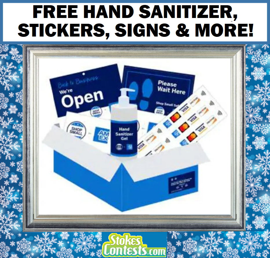 Image FREE Bottle Of Hand Sanitizer, Stickers, Signs & Decals!