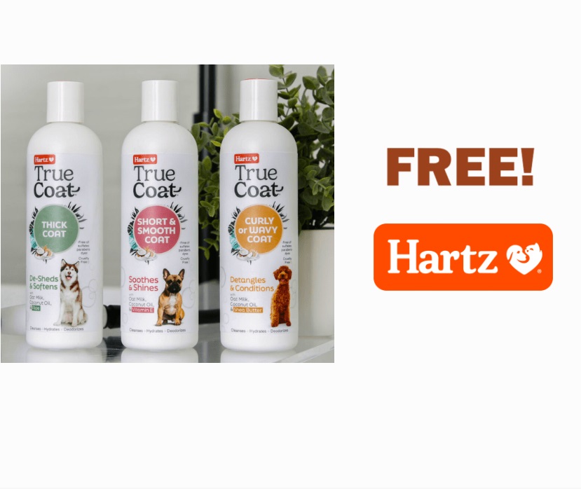 Image FREE Hartz True Coat Dog Shampoos