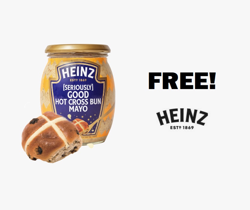 Image FREE Pot of Heinz Hot Cross Bun Mayonnaise