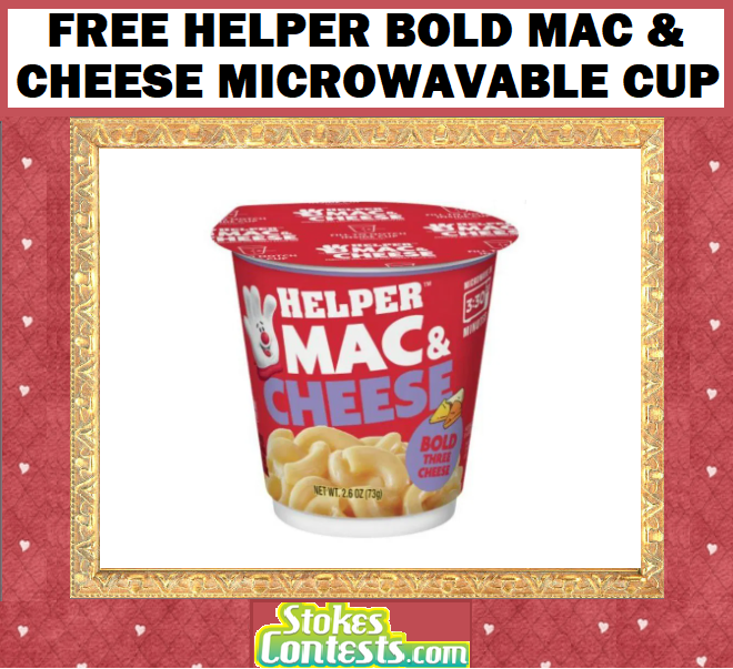 Image FREE Helper Bold Mac & Cheese Microwavable Cup