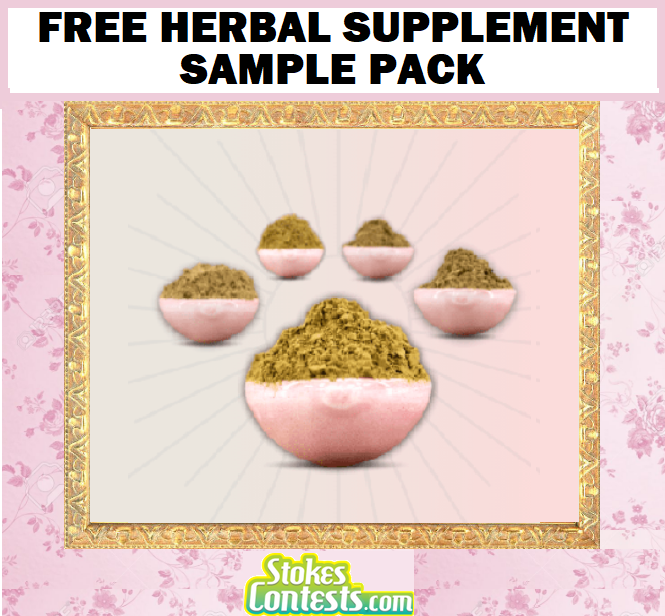 Image FREE Herbal Supplement Sample Pack