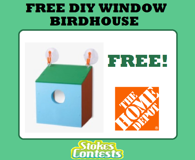 Image FREE DIY Window Birdhouse @Home Depot