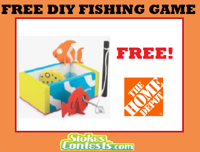 Image FREE DIY Fishing Game @Home Depot