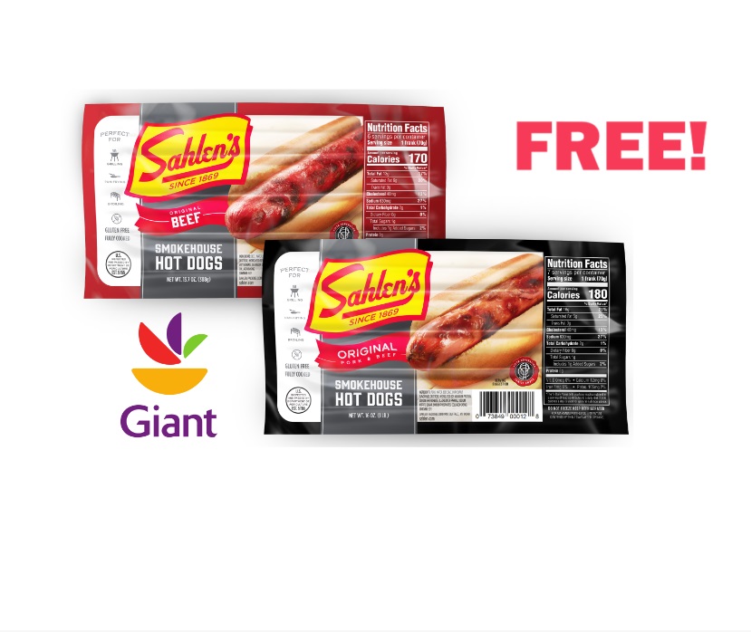 Image FREE Pack of Sahlen's Hot Dogs