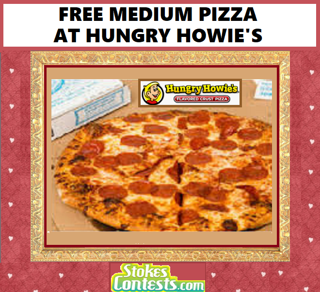 Image FREE Medium Pizza at Hungry Howie's