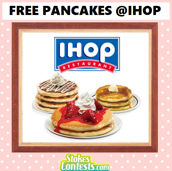 Image FREE Buttermilk Pancakes at IHop