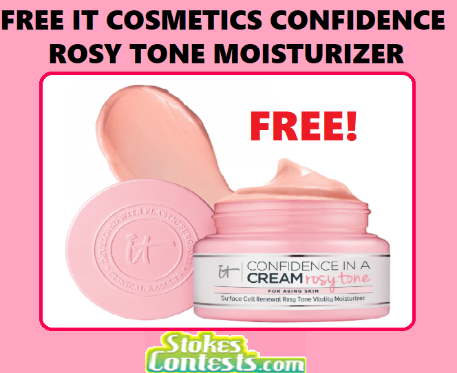 Image FREE IT Cosmetics Confidence in a Cream Rosy Tone Moisturizer