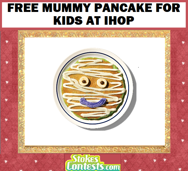 Image FREE Mummy Pancake for Kids at IHop