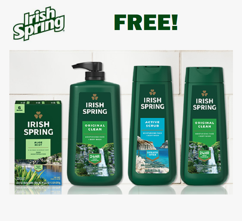 Image FREE Irish Springs Body Wash & Soaps