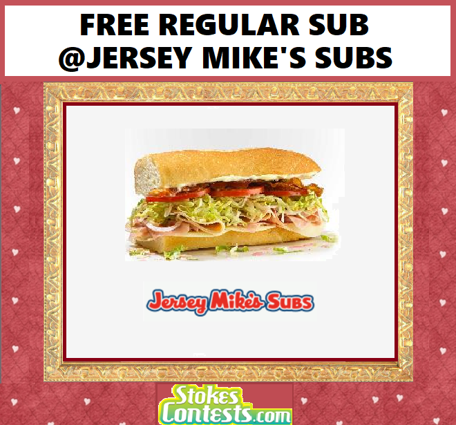Image FREE Regular Sub at Jersey Mike's Subs