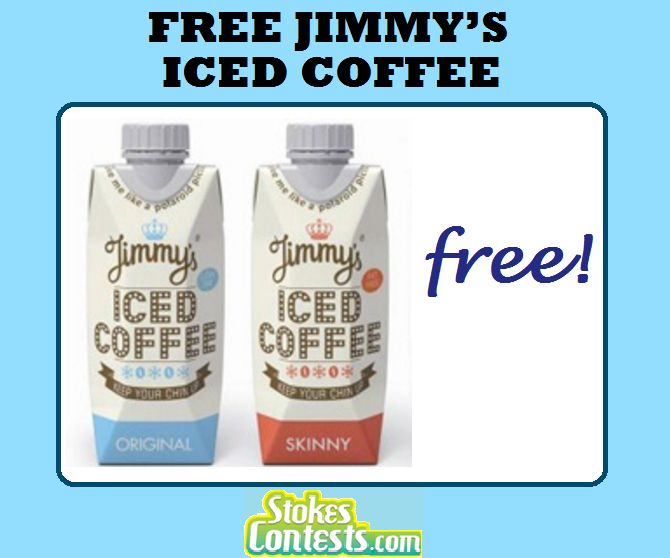Image FREE Jimmy’s Iced Coffee