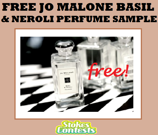 Image FREE Jo Malone Basil & Neroli Perfume Sample