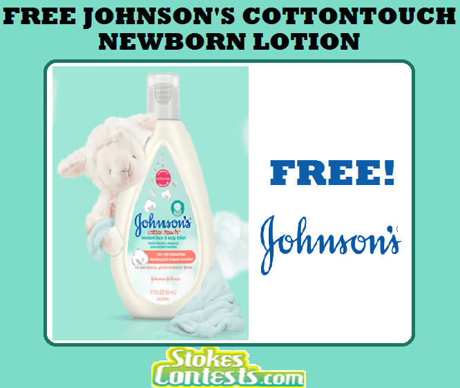 Image FREE Johnson's Cottontouch Newborn Lotion 