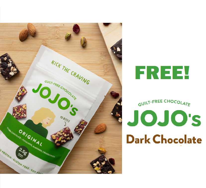 Image FREE JOJO’s Chocolate & Coupons