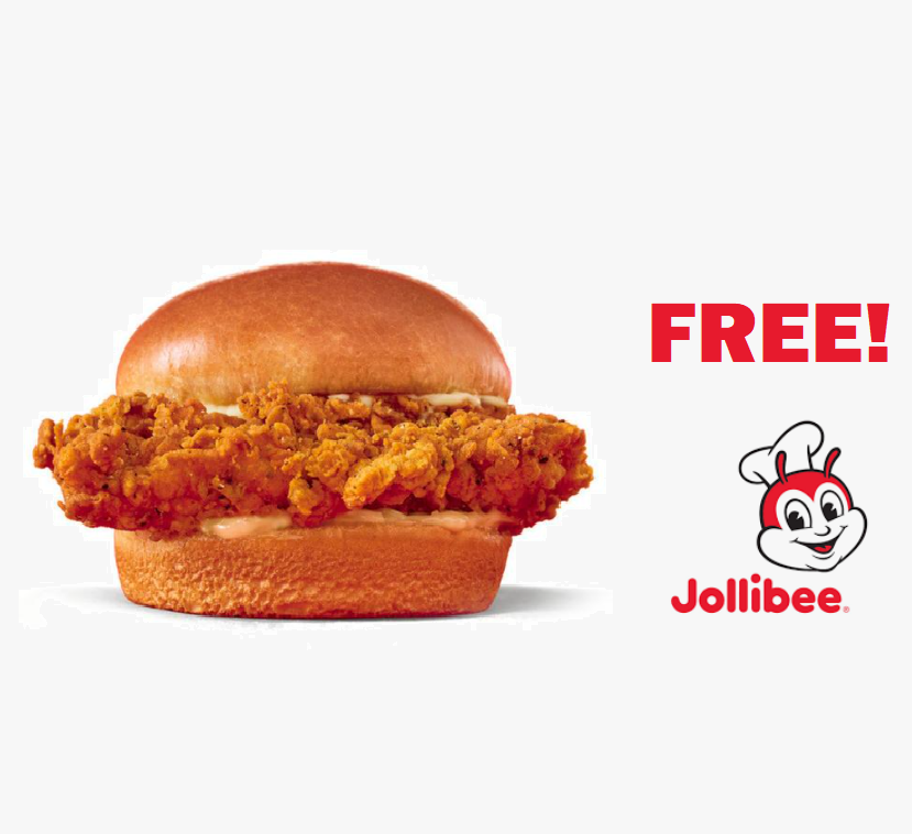 Image FREE Jollibee Chickenwich Sandwich