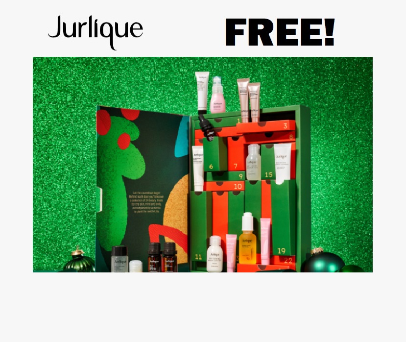 Image FREE Jurlique Advent Calendar, Skin Serum & MORE!