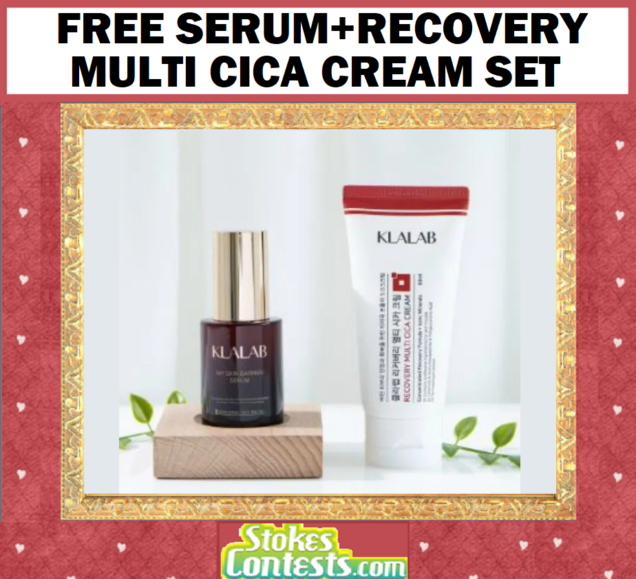 Image FREE Klalab My Skin Barrier Serum + Recovery Multi Cica Cream SET