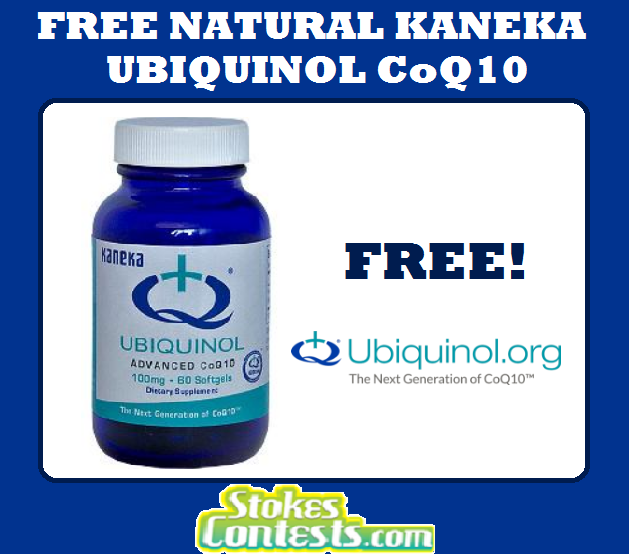 Image FREE Kaneka Ubiquinol CoQ10 Supplement