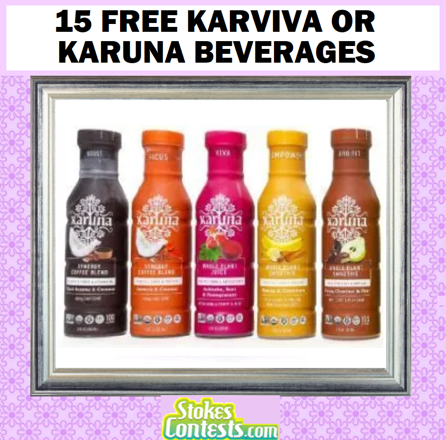 Image 15 FREE Karviva Or Karuna Beverages