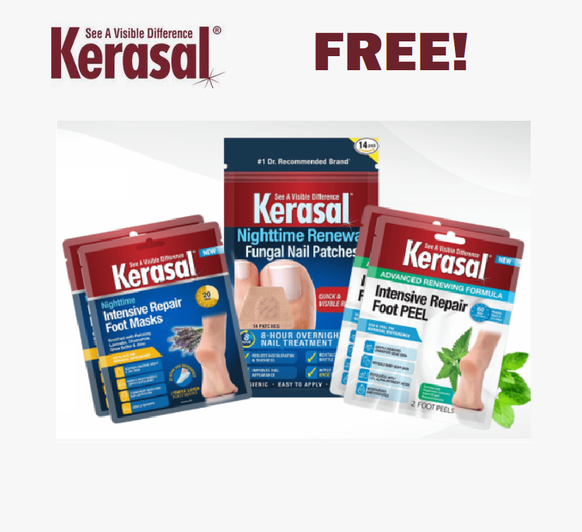 Image FREE Nail And Foot Care Products from Kerasal