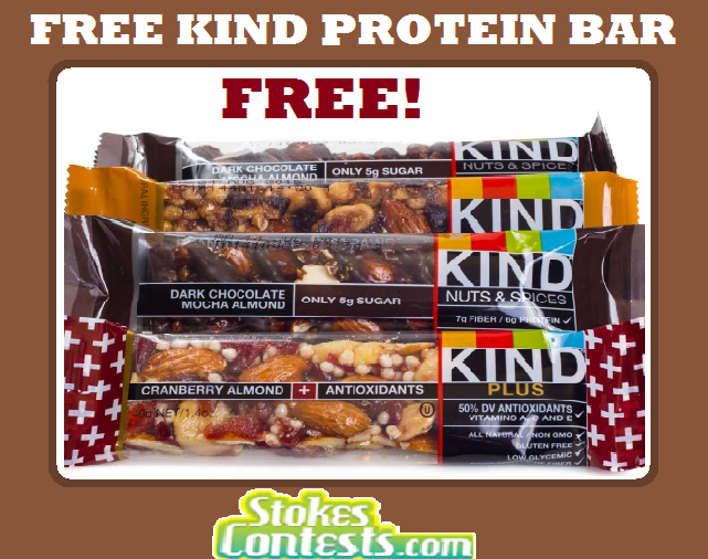 Image FREE Kind Protein Bar! TODAY ONLY!