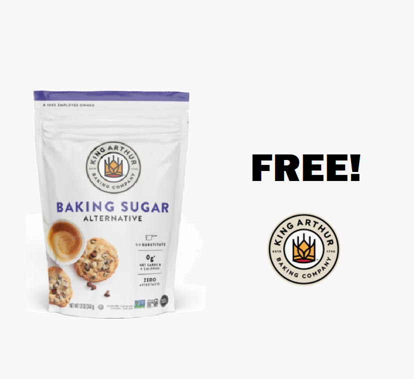 Image FREE Bag of King Arthur Baking Sugar Alternative