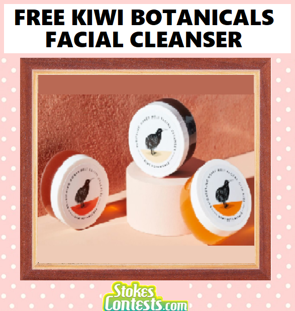 Image FREE Kiwi Botanicals Facial Cleanser