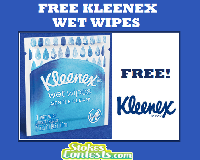 Image FREE Kleenex Wet Wipes
