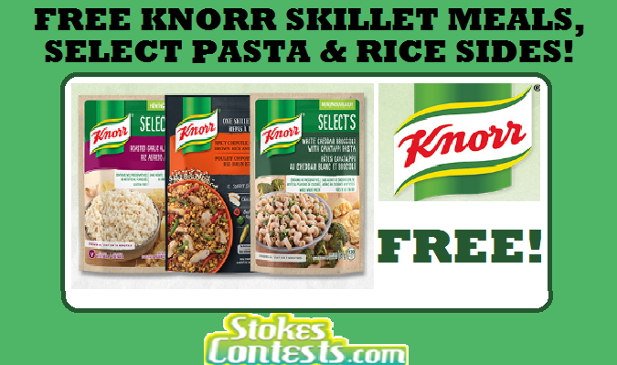 Image FREE Knorr Skillet Meals, Pasta & Rice Sides 