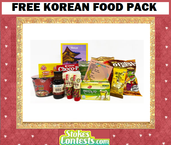 Image FREE Korean Food Pack