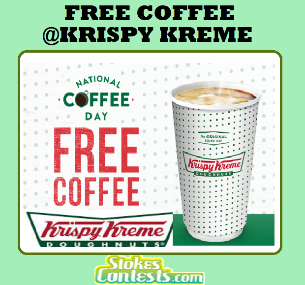 Image FREE Coffee at Krispy Kreme