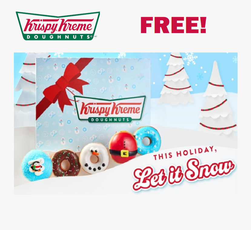Image FREE Coffee & Doughnut at Krispy Kreme