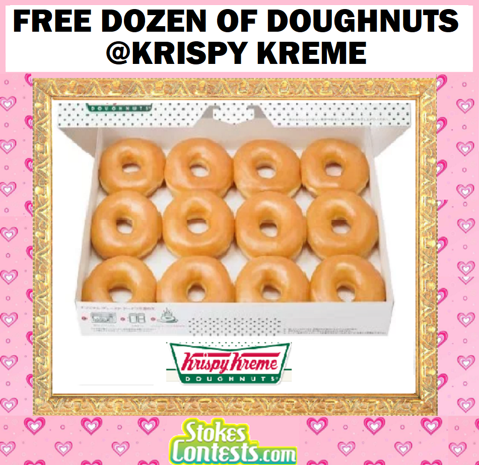Image FREE Dozen of Doughnuts to Healthcare Workers EVERY MONDAY @Krispy Kreme