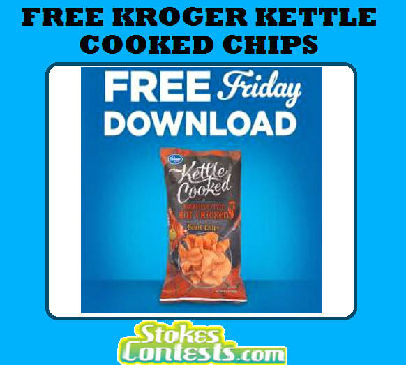 Image FREE Kroger Kettle Cooked Chips! TODAY ONLY!