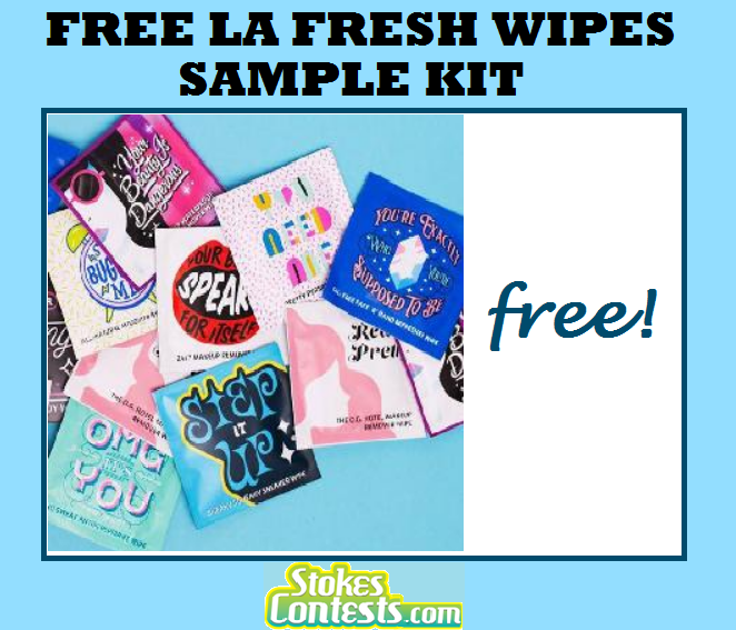 Image FREE LA Fresh Wipes Sample Kit